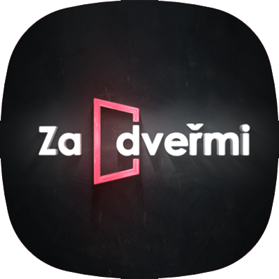 Za dveřmi logo